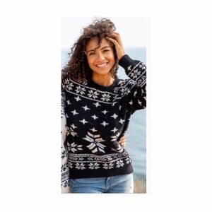 NWT! Reposhing Barefoot Dreams Fair Isle Sweater